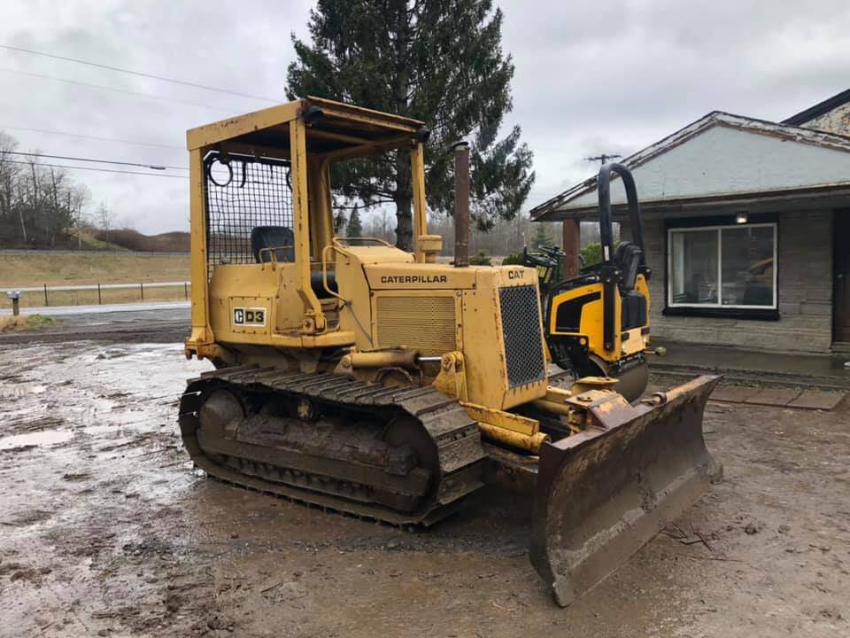 Hicks Trucking - Excavator Working in Dirt
